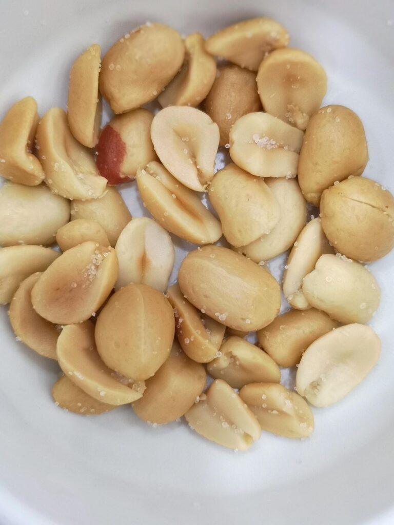 peanuts, food, nuts, salt